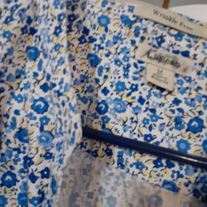 L.L Bean Floral shirt